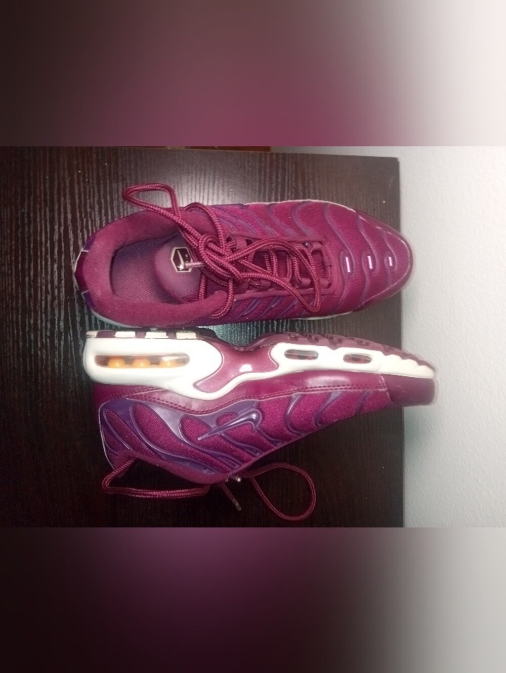 Nike Air Max Plus TN Bordeaux Burgundy Size 7 BRAND NEW